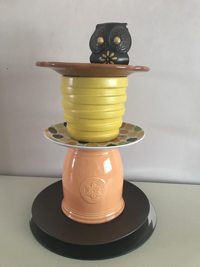 Tall Totem Halloween - Barney S042